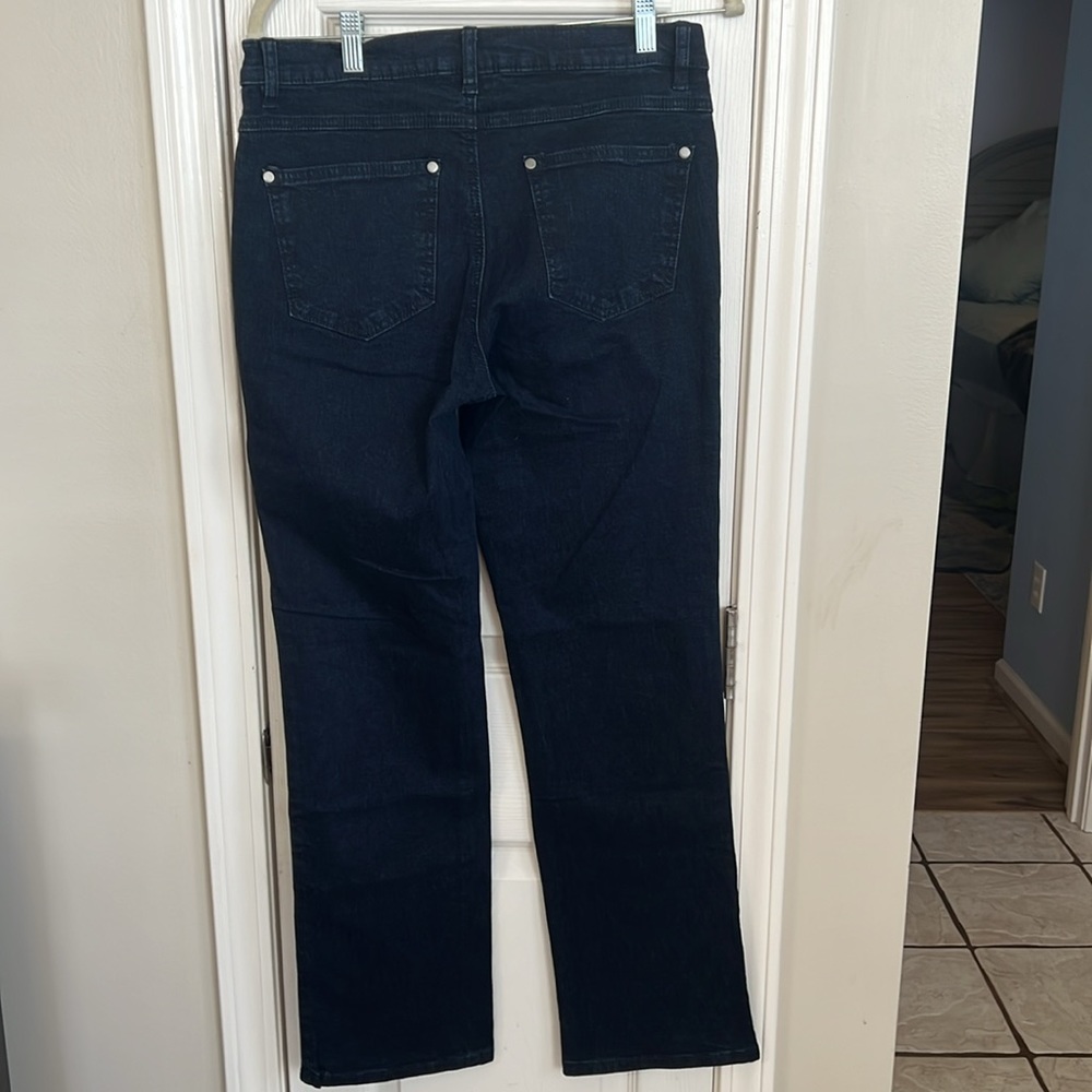 EUC Tribal Dark Wash Jeans - Picture 3 of 5